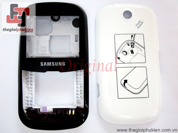 Vỏ Samsung B3210 white Original